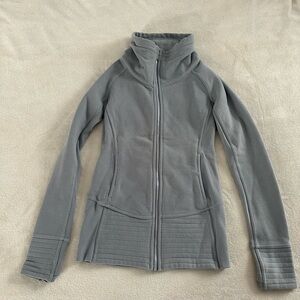 Lululemon Athletica Steel Blue Zip-Up Jacket